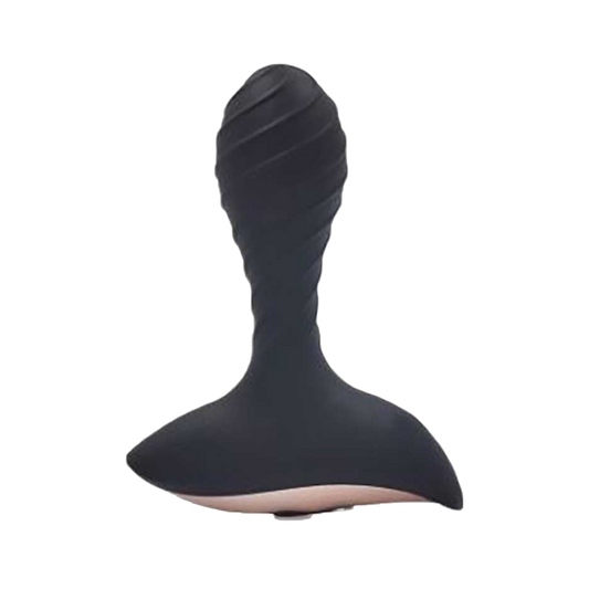 VIBRATING ANAL TOYS SMALL FOR MEN 4 INCH BLACK