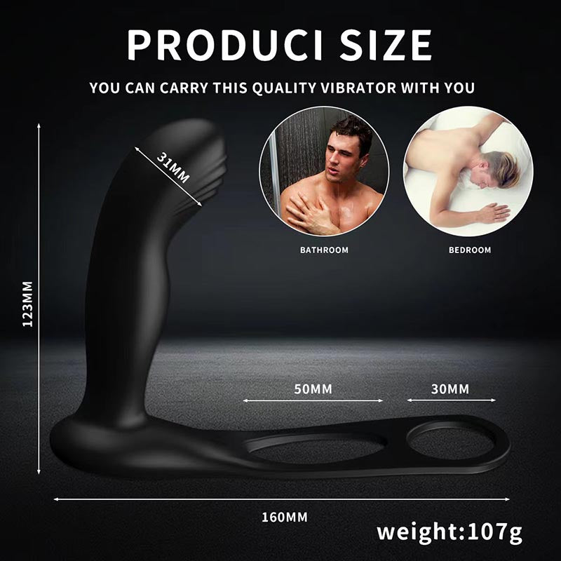 VIBRATING DILDO TOYS SMALL 4 INCH BLACK