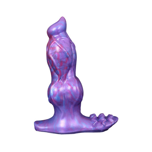 Gode ​​tentacule monstre en silicone avec vibrations de 6 pouces