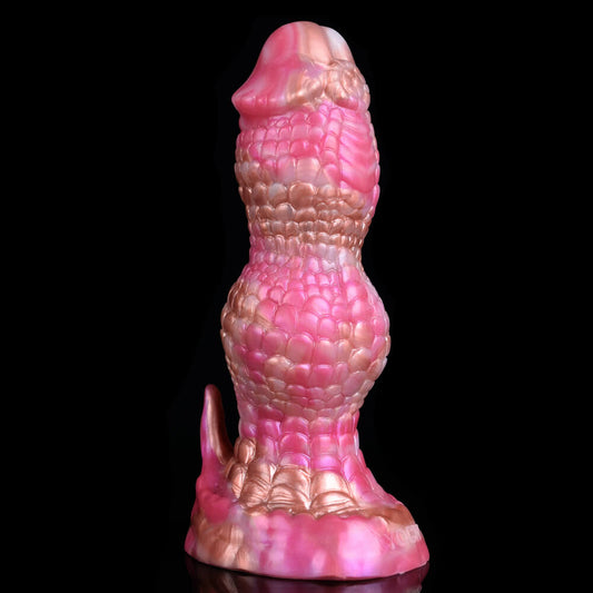 MONSTER DILDOS ANAL SILICONE 7 INCH PINK