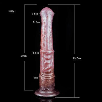 GIANT HORSE DILDO ANAL SILICONE 11 INCH BIG