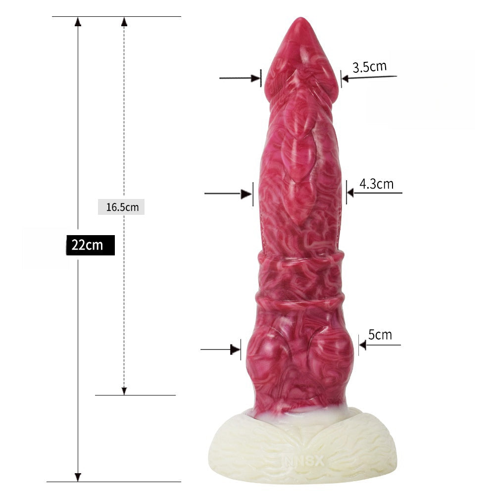 a pink dragon dildo