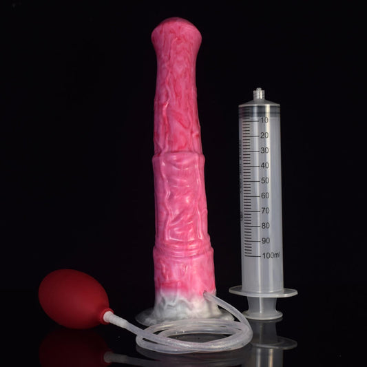 MONSTER TOYS ANAL DILDO SILICONE SQUIRTING 10 INCH