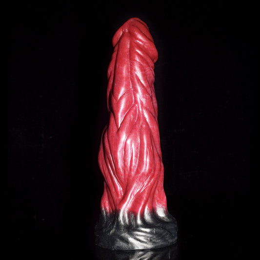 MONSTER TOYS ANAL DILDO SILICONE 6 INCH RED