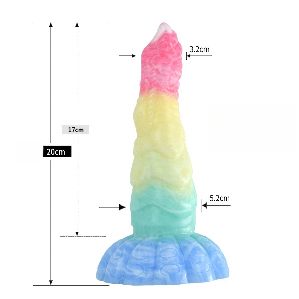 a colorful dildo