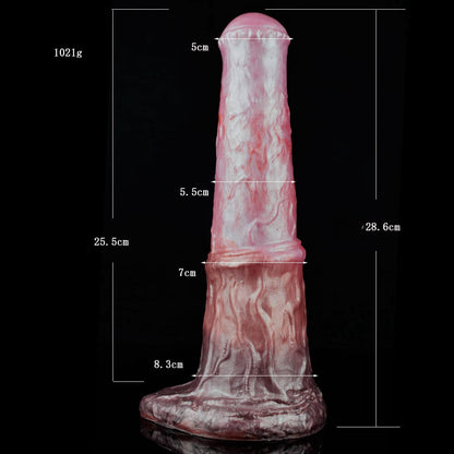 ÉNORME GODE CHEVAL ANAL SILICONE 11 POUCES