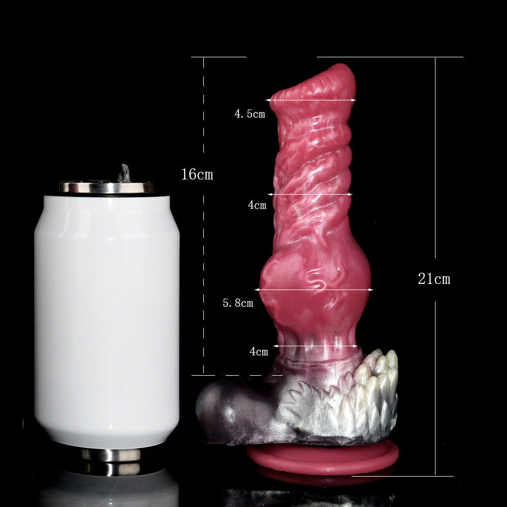 ÉNORME DILDO MONSTRE EN SILICONE 13 POUCES ROSE