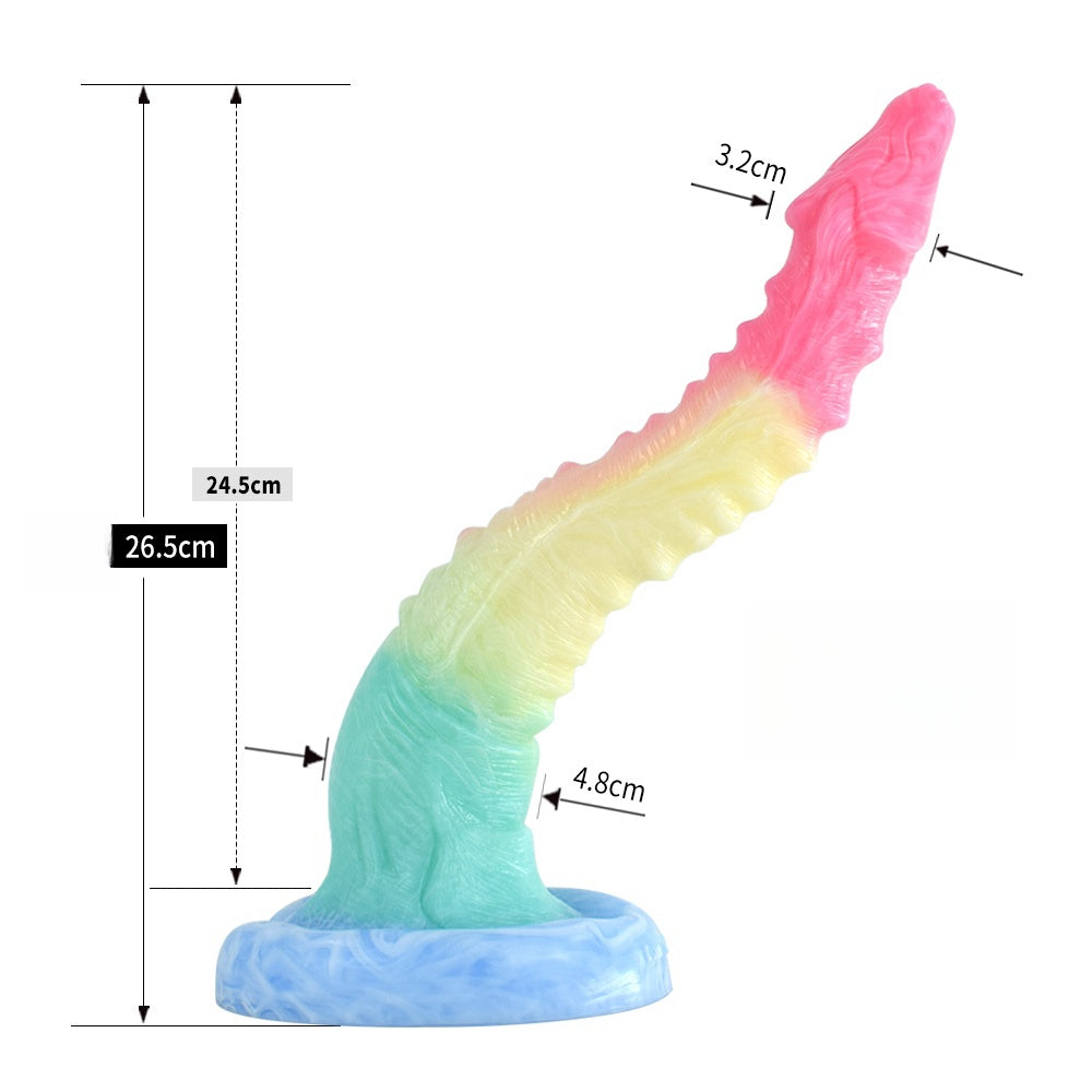 a colorful dildo