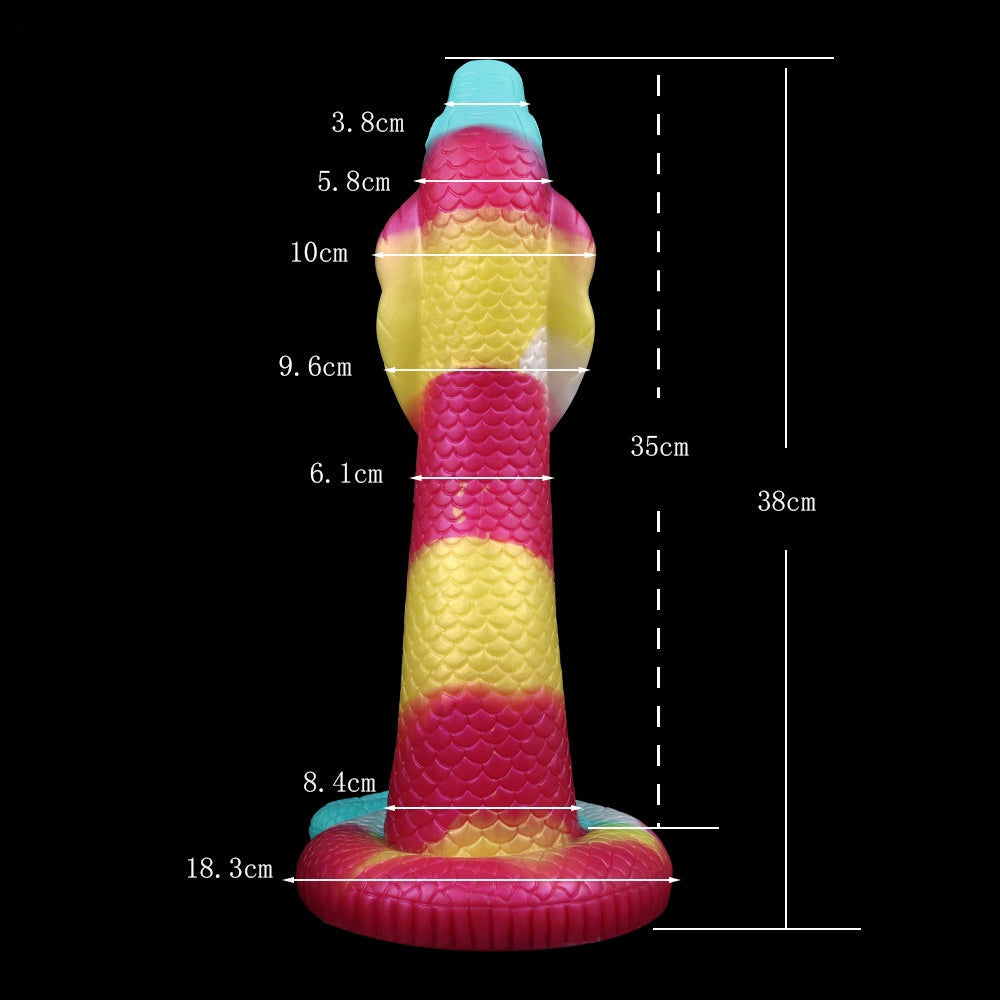 Godemichets géants en silicone de 11 pouces de taille fantastique