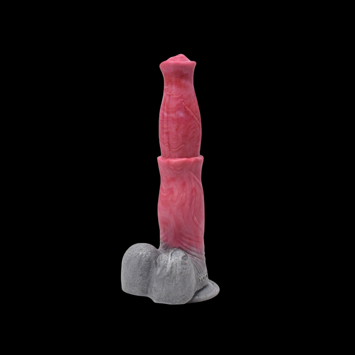 HORSE DILDO ANAL VIBRATING SILICONE 9 INCH PINK